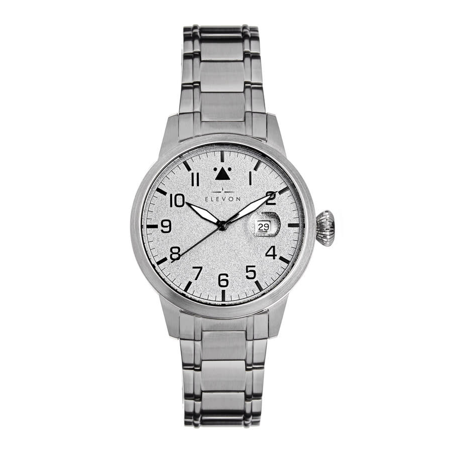 Elevon Stealth Silver-tone Dial Men's Watch ELE124-1