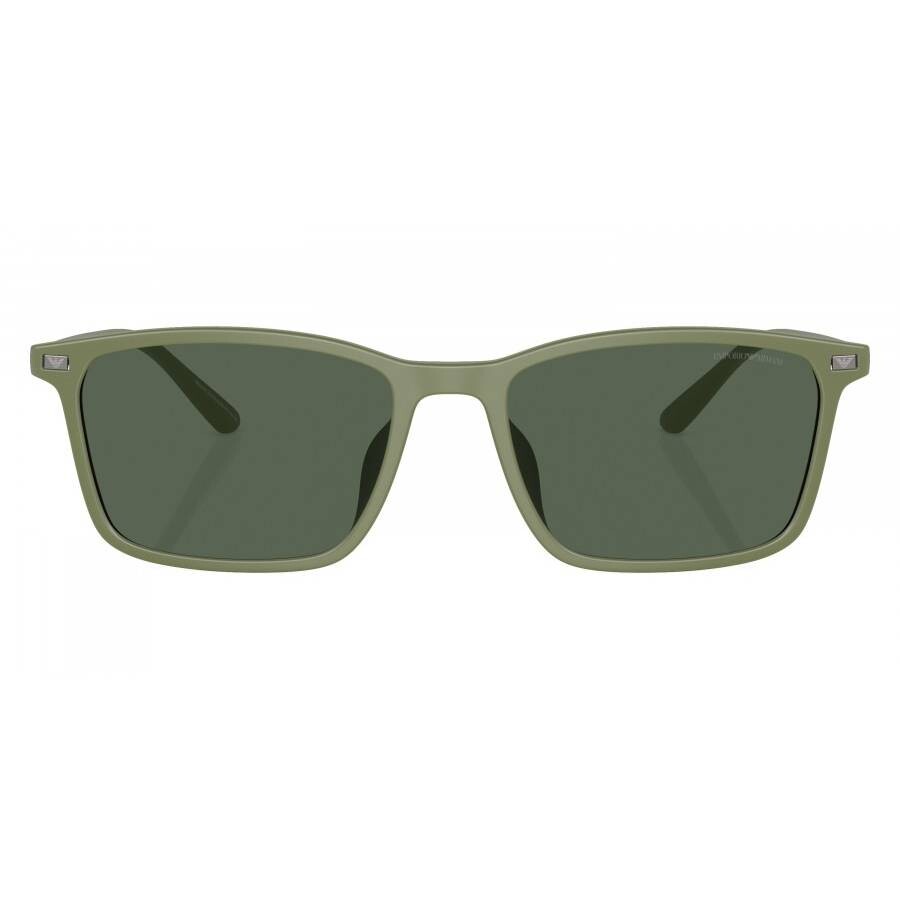 Emporio Armani Dark Grey Square Ladies Sunglasses EA4195