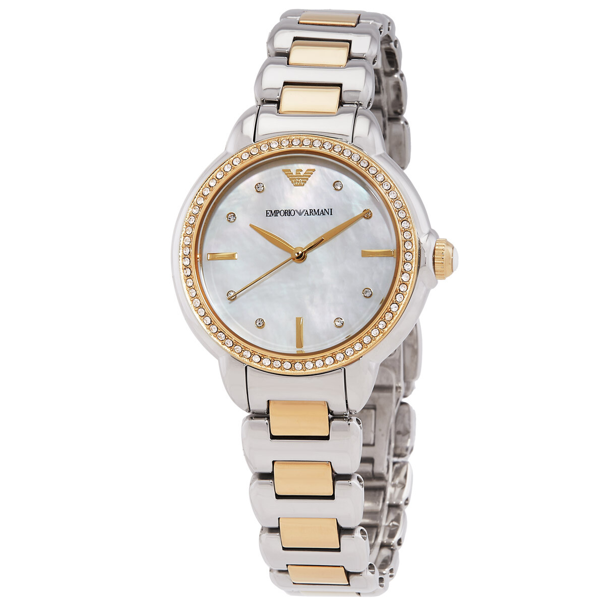 Emporio Armani Classic Silver Dial Men's Watch AR1819