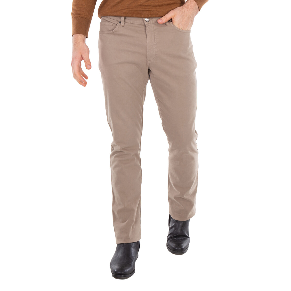 Zegna Ermenegildo Zegna Men's Navy Cqr Cttn Modal Pants, Size X