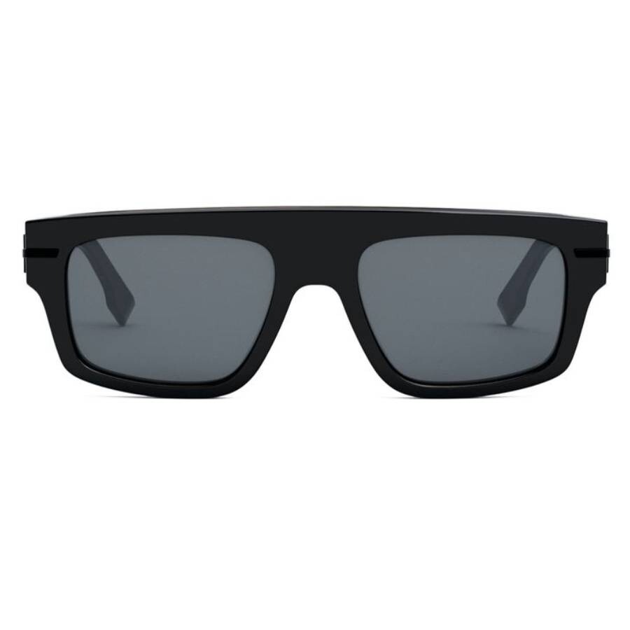 Fendi Gradient Brown Geometric Ladies Sunglasses FE40045I 55F 54