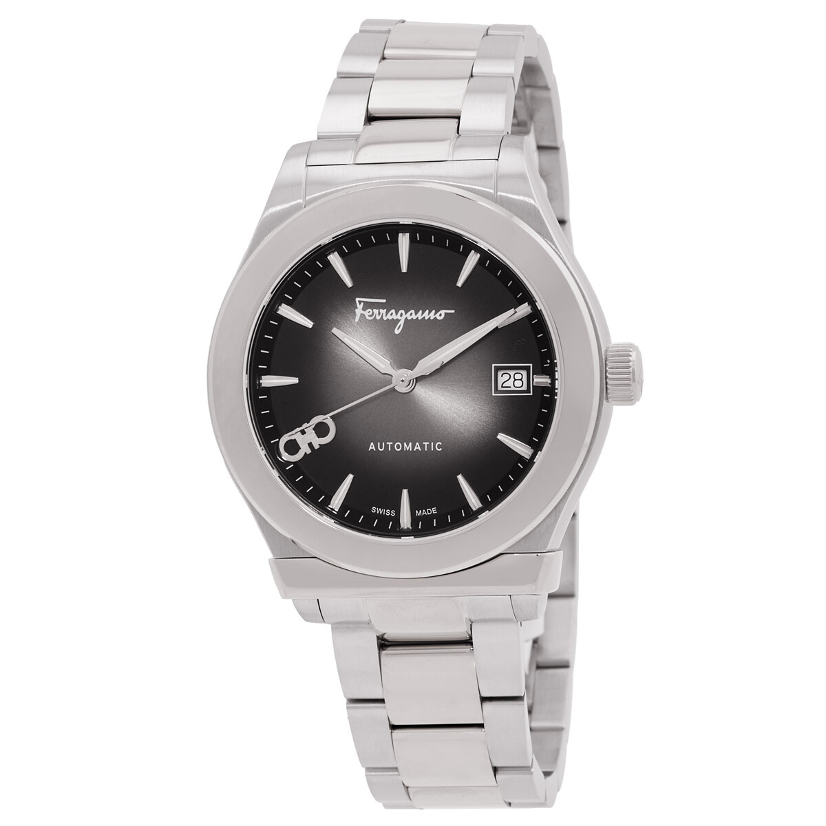 Ferragamo Duo Quartz Green Dial Ladies Watch SFCU00219