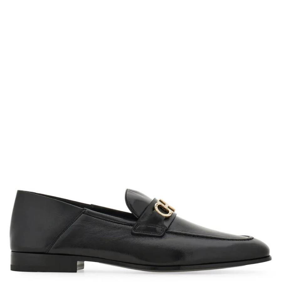 Ferragamo Salvatore Ferragamo Vivaldo Viva Leather Loafers, Size