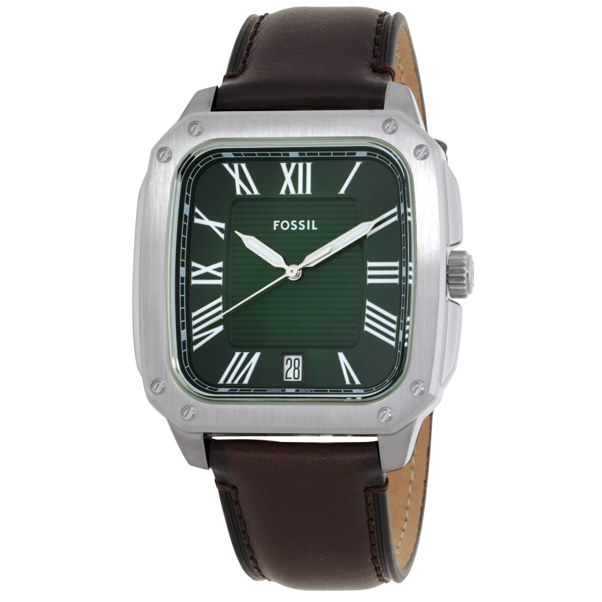 Fossil Crosby Quartz Green Dial Men's Watch FS6150