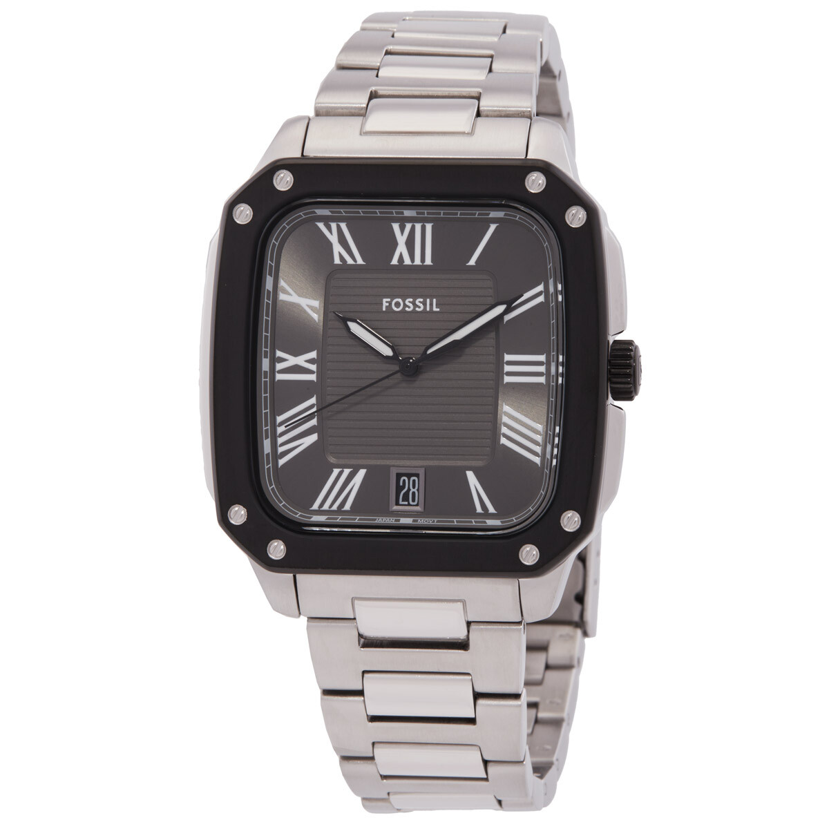 Fossil Crosby Quartz Grey Dial Men's Watch FS6122