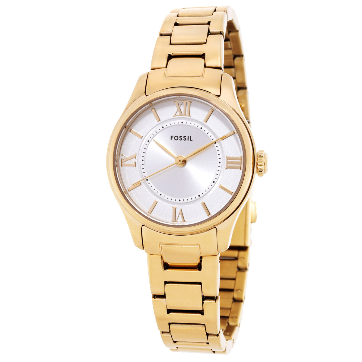 Fossil Gilmore Quartz Silver Dial Ladies Watch ES5421