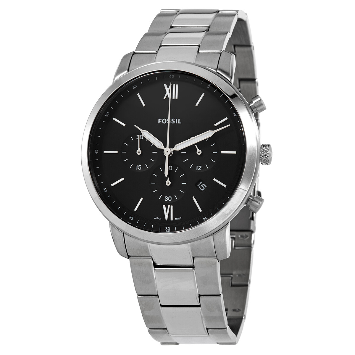 FOSSIL Neutra FS6025 メンズ　腕時計 Silver Amazon.co.jp: [フォッシル] 腕時計 NEUTRA FS6025 メンズ