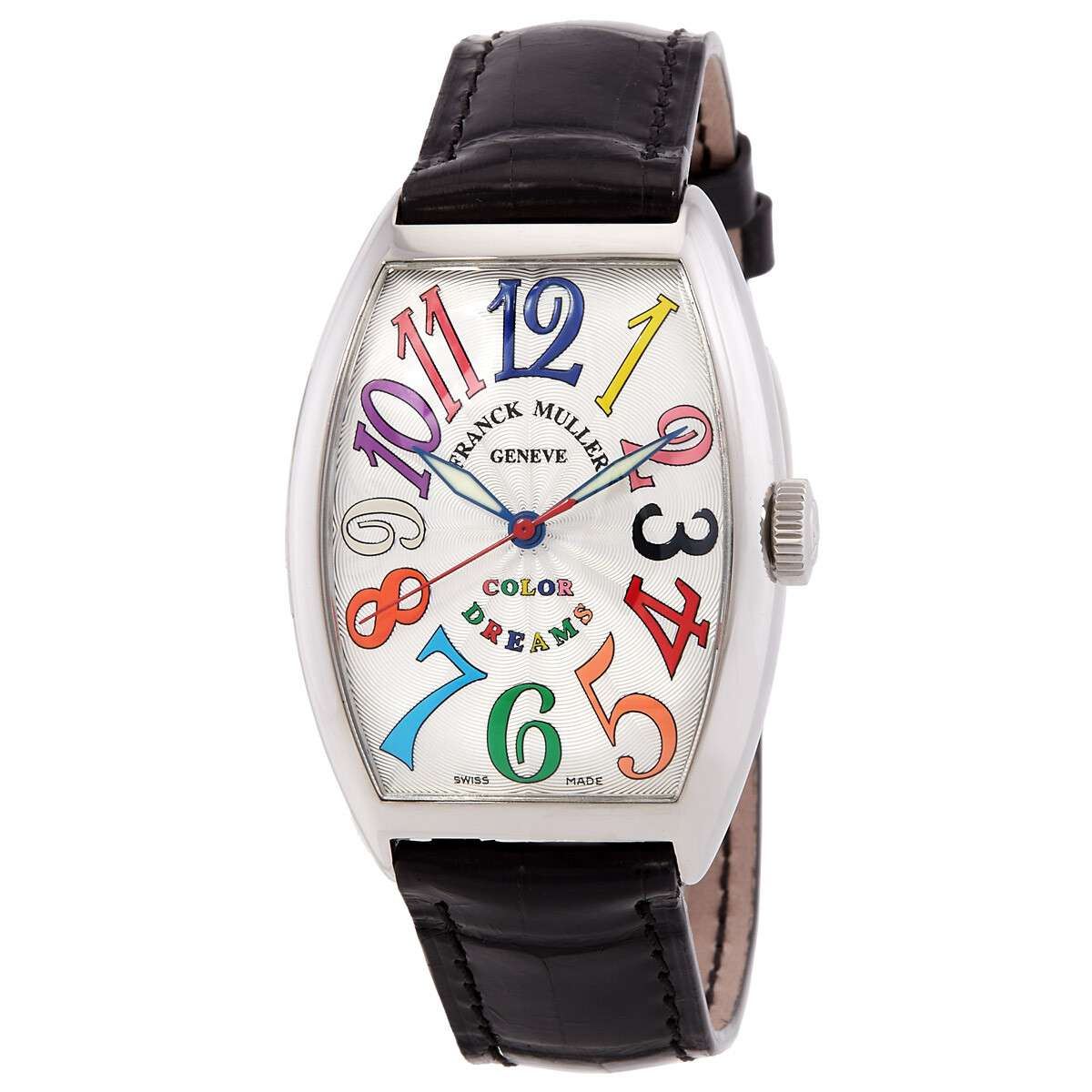 Franck Muller Cintree Curvex Automatic White Dial Ladies Watch 5850 SC COL DR AC BK