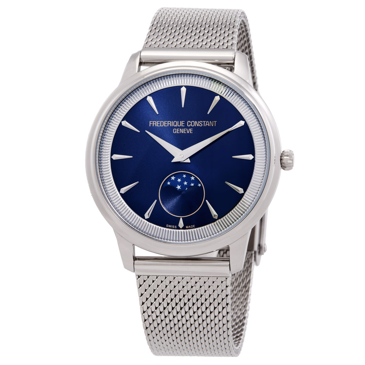 Frederique Constant Classics Moneta Moonphase Quartz Watch FC-206N3S6B