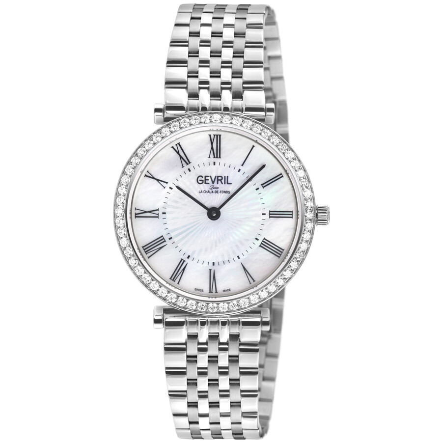 Gevril Atelier 57 Mother of Pearl Dial Ladies Watch 15241B