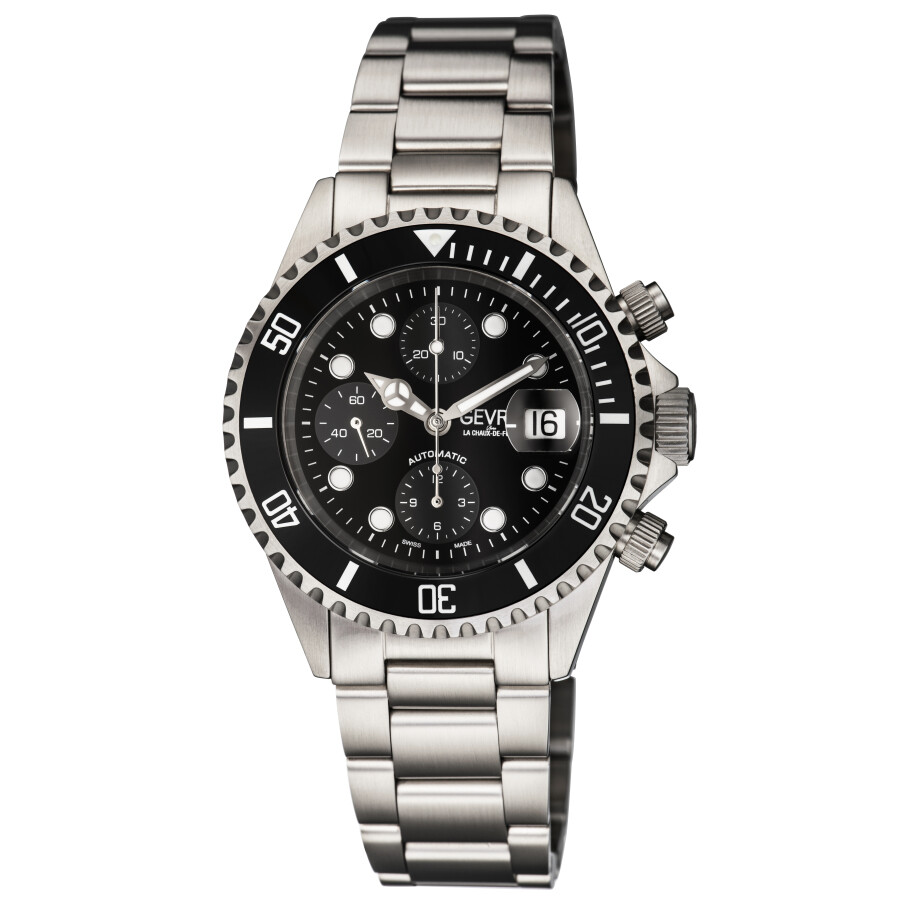 Gevril Fashion BlackDial Men's Watch 4157A