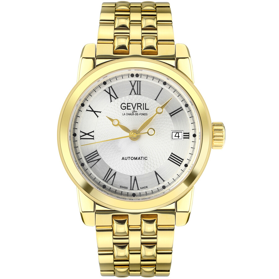 Gevril Madison Automatic Silver Dial Men's Watch 2575
