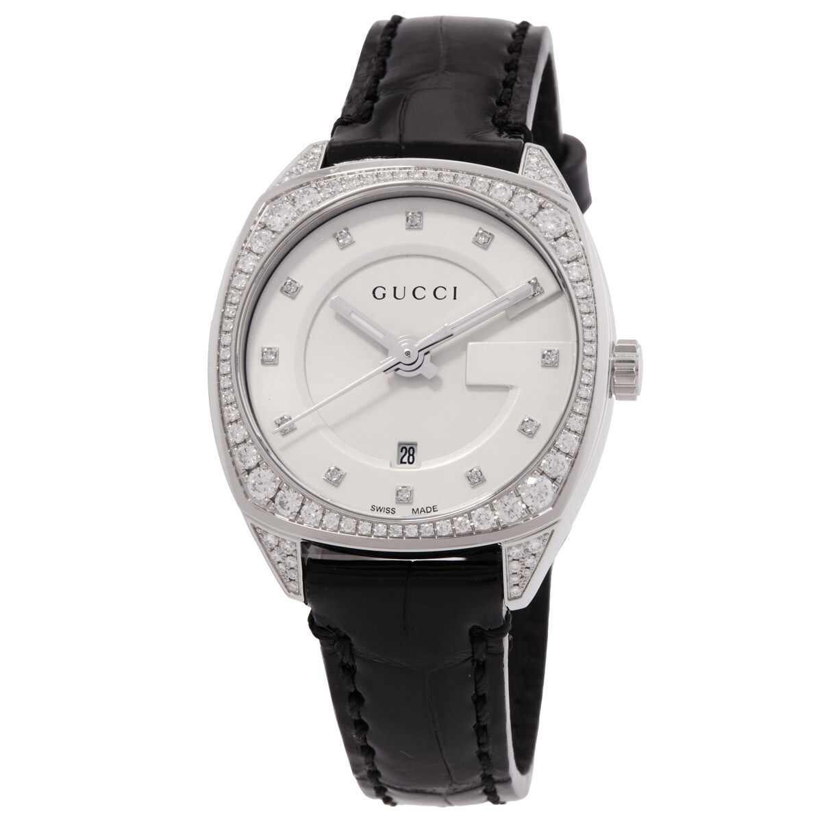 Gucci G-Timeless Chronograph Steel and Ceramic Men's Watch