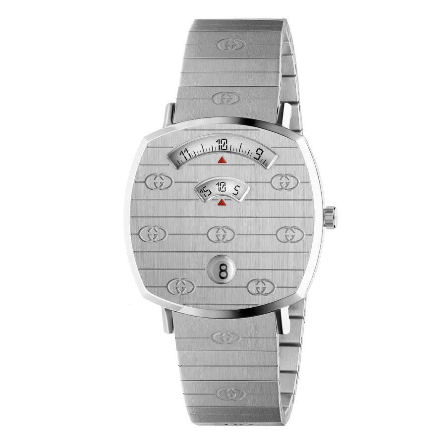 Gucci Grip Quartz White Dial Ladies Watch YA157401 Gucci Grip Quartz White Dial Ladies Watch YA157401