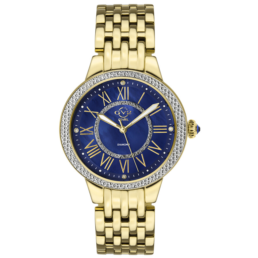GV2 by Gevril Astor II Mother of Pearl Dial Ladies Watch 9146