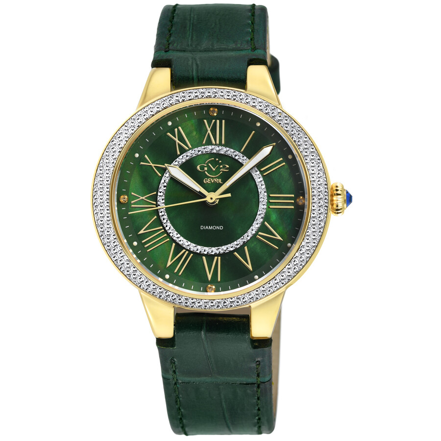 GV2 by Gevril Astor II Quartz Ladies Watch 9144-L6