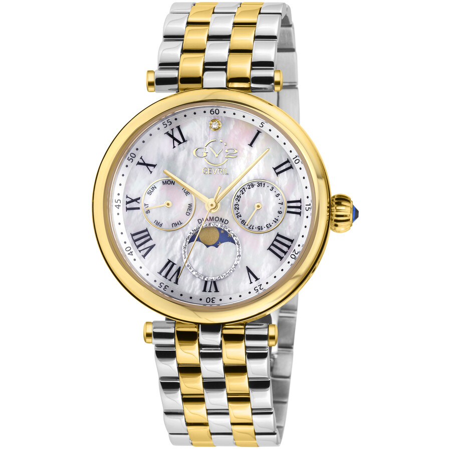 GV2 by Gevril Florence Mother of Pearl Dial Ladies Watch 12515