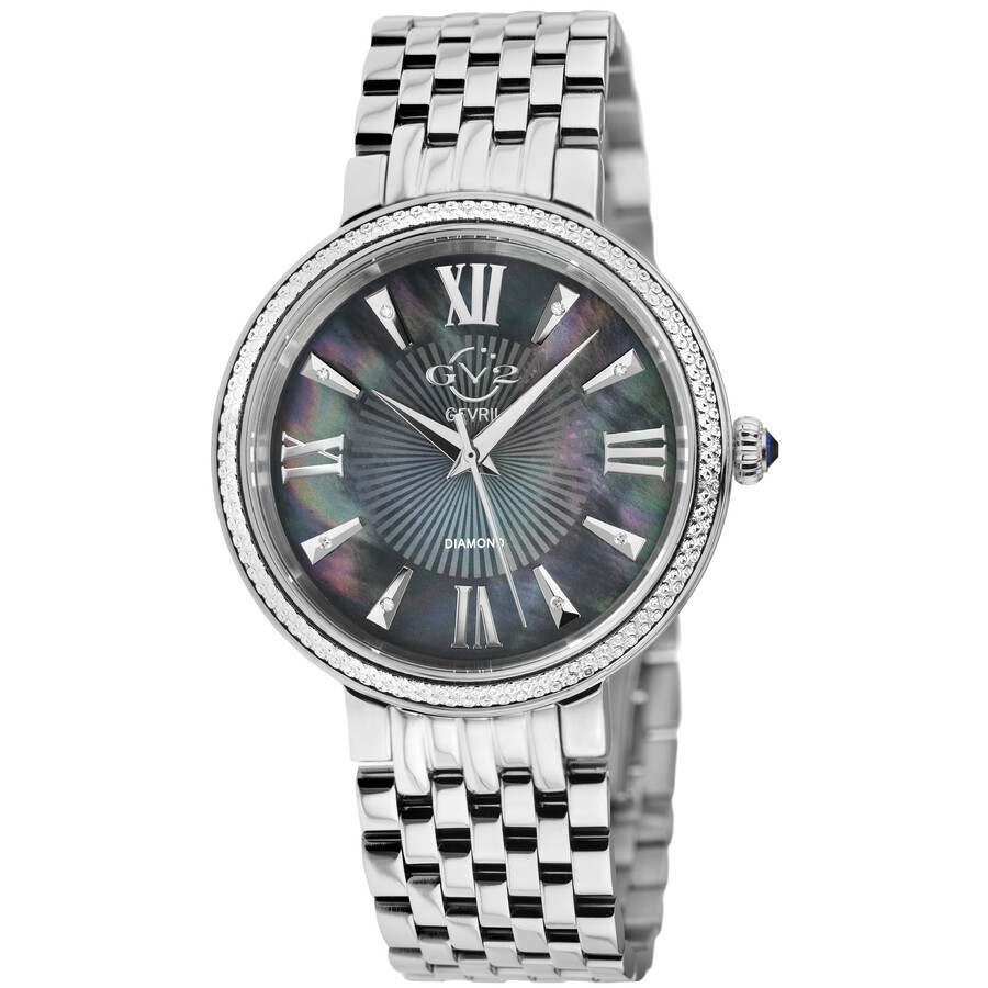 GV2 by Gevril Genoa Quartz Diamond Ladies Watch 12531
