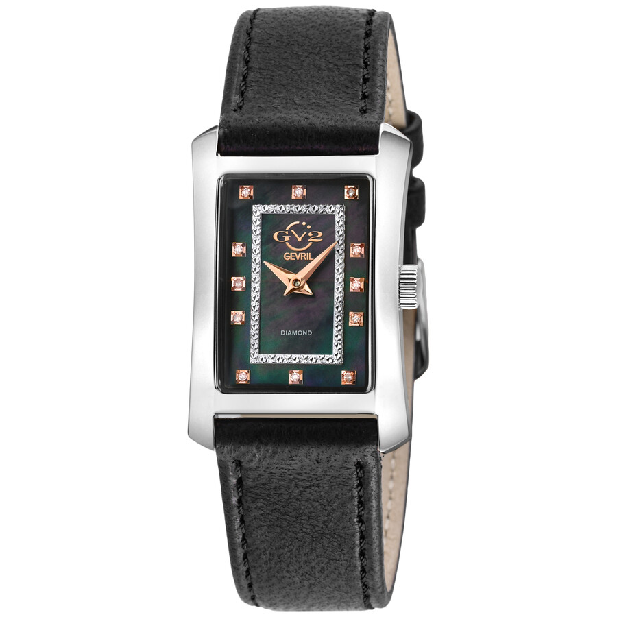 GV2 by Gevril Luino Quartz Diamond Ladies Watch 14601