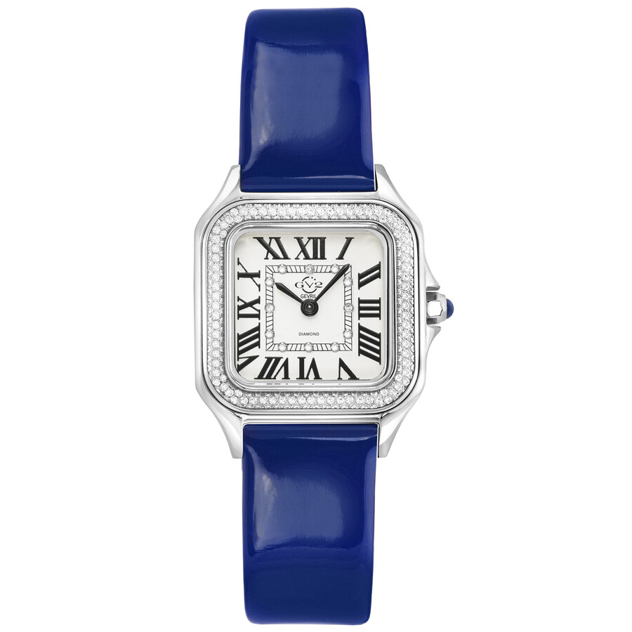 GV2 by Gevril Milan Quartz White Dial Ladies Watch 12110