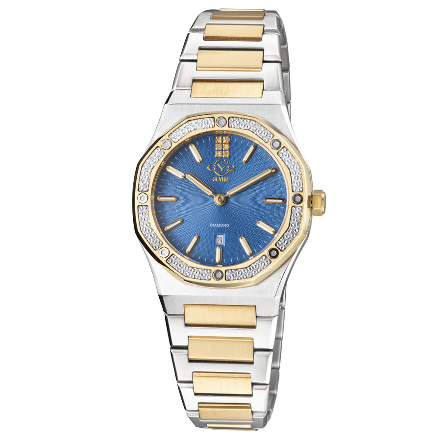 GV2 by Gevril Palmanova Blue Dial Ladies Watch 12705