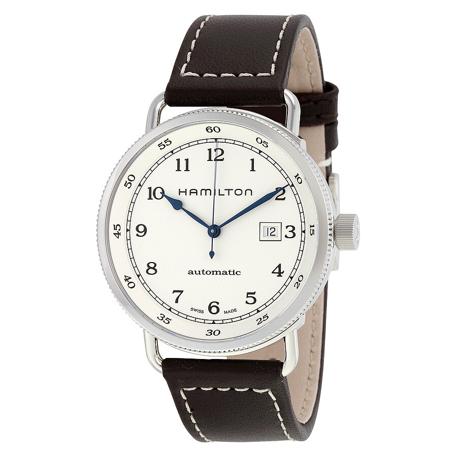 Hamilton Khaki Navy Pioneer Automatic Silver Dial Men's Watch H77715553