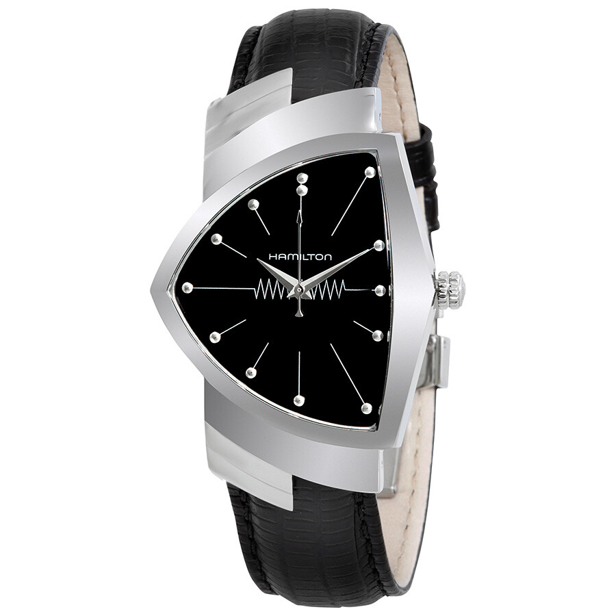 Hamilton Ventura Black Dial Shield Shaped Men's Watch H24411732
