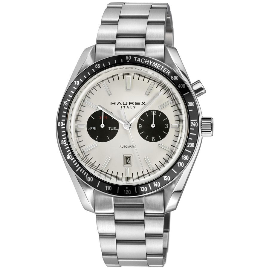 Haurex Italy Missione Automatic White Dial Men's Watch 4A516UBN