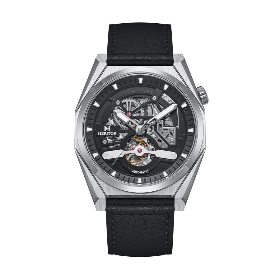 Heritor Amadeus Black Dial Men's Watch HERHS3401