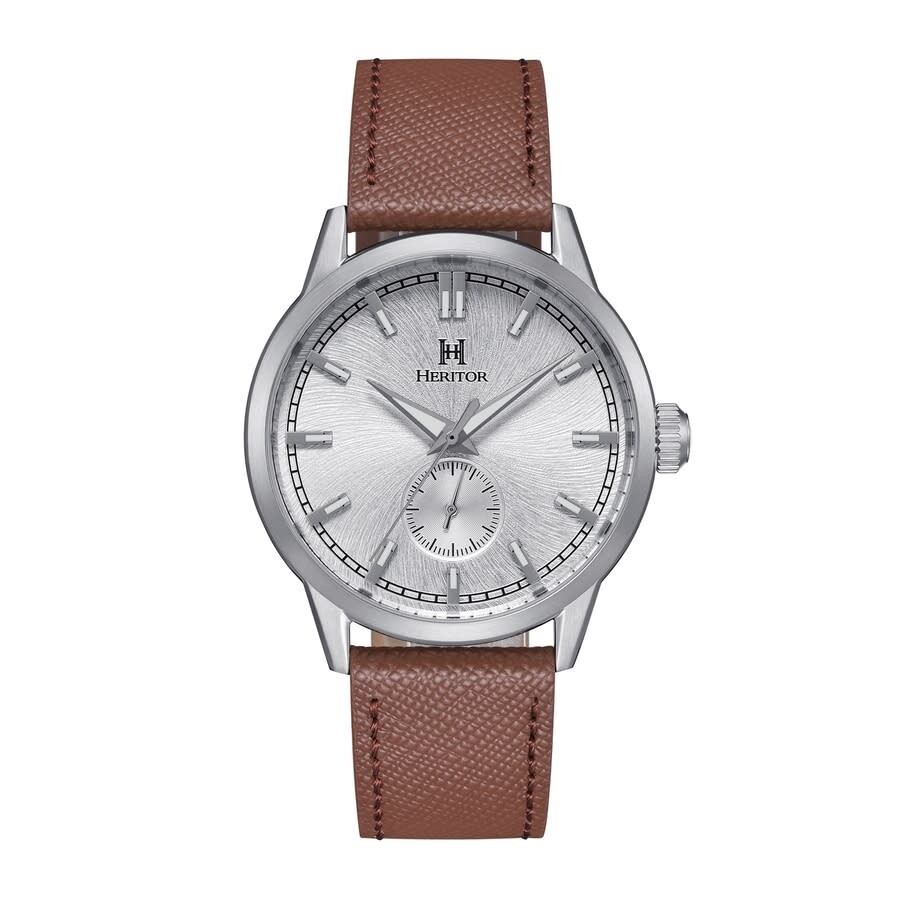 Heritor Argento Automatic Silver Dial Men's Watch HERHS3802