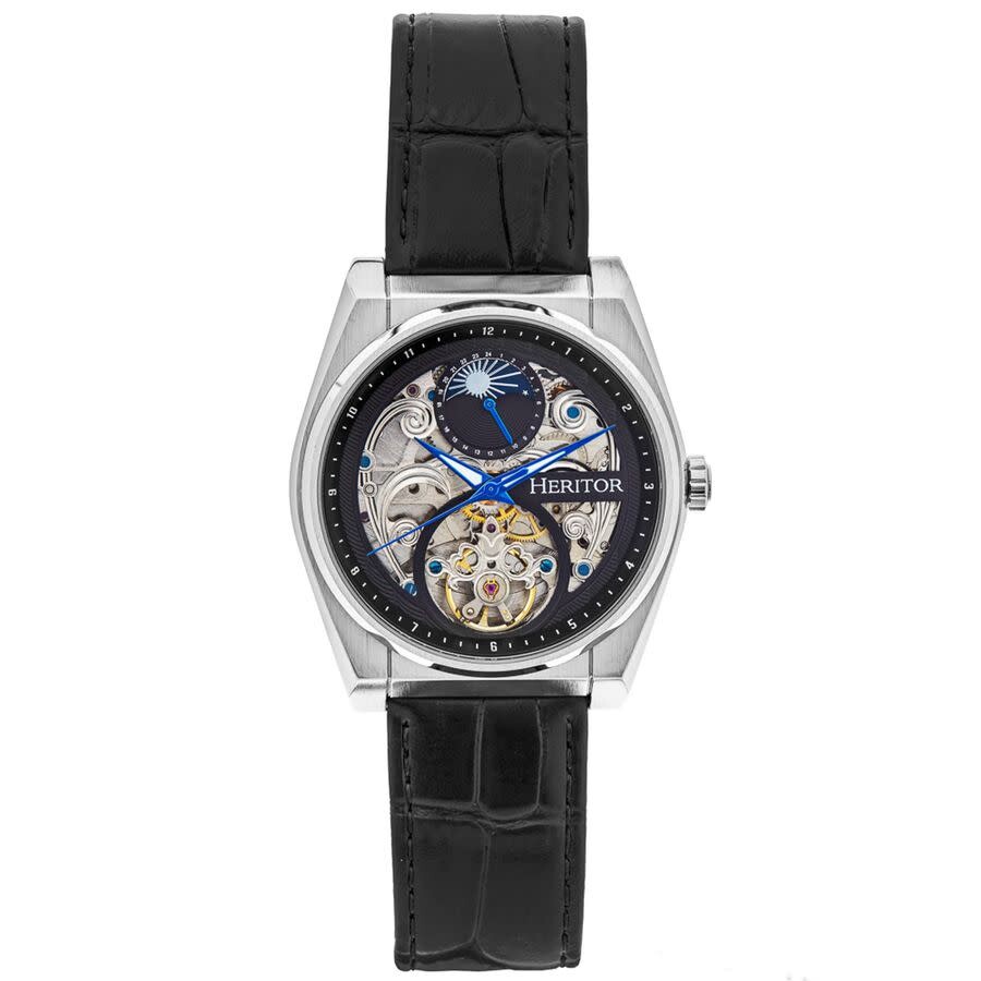 Heritor Daxton Black Dial Men's Watch HERHS3002