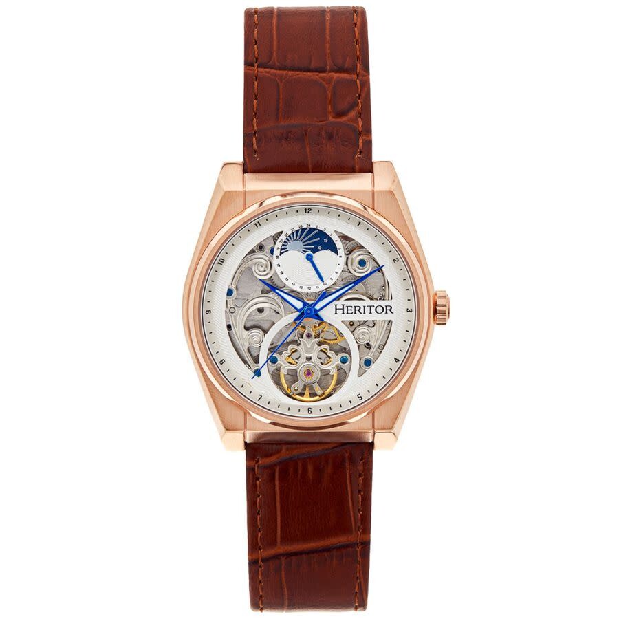 Heritor Daxton Skeleton Dial Men's Watch HERHS3005