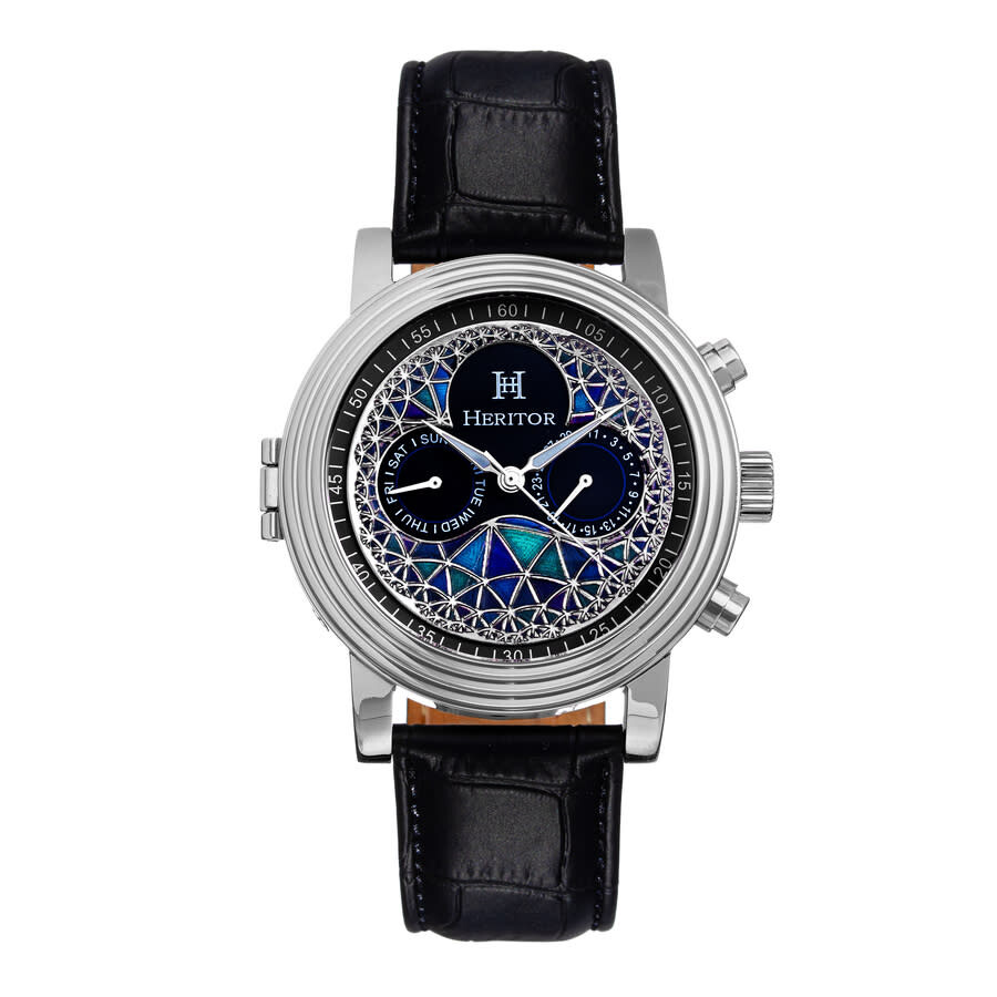 Heritor Legacy Automatic Multi-Color Dial Men's Watch HERHR9701