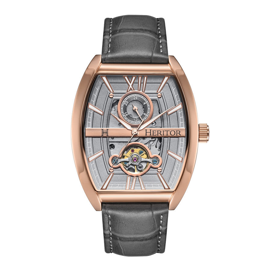 Heritor Masterson Automatic Grey Dial Men's Watch HERHS3505