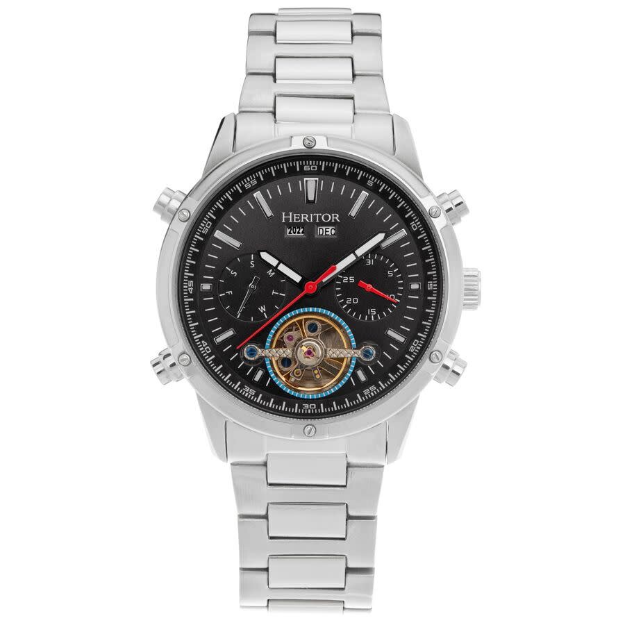 Heritor Wilhelm Black Dial Men's Watch HERHS2102