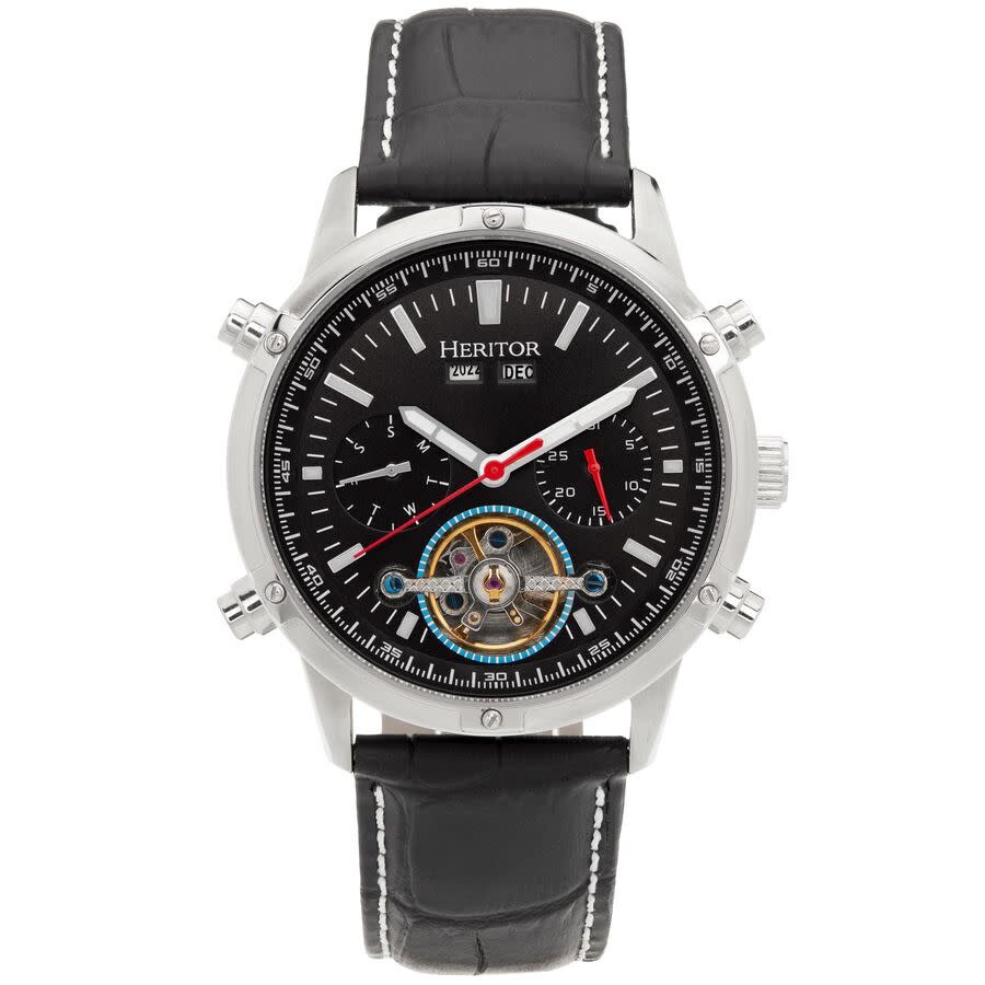 Heritor Wilhelm Black Dial Men's Watch HERHS2105