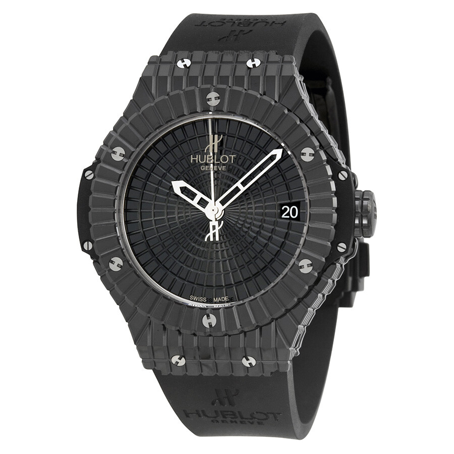 Hublot Big Bang Caviar Automatic Black Dial Men's Watch 346.CX.1800.RX