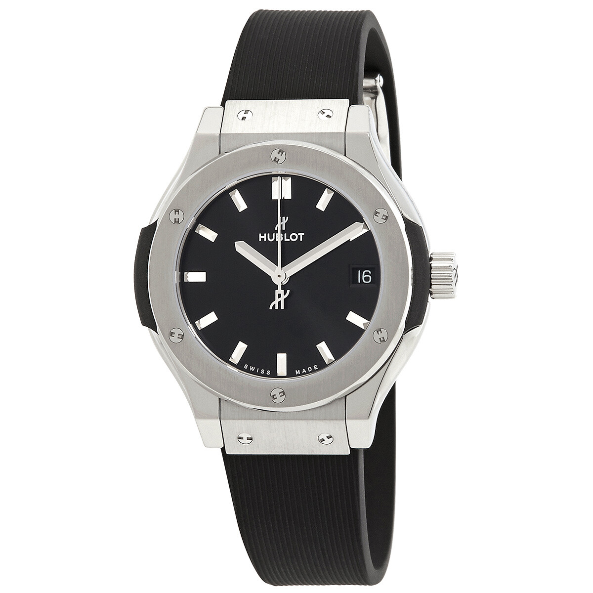 Hublot Classic Fusion Quartz Black Dial Ladies Watch 581.NX.1470.RX Hublot Classic Fusion Quartz Black Dial Ladies Watch 581.NX.1470.RX