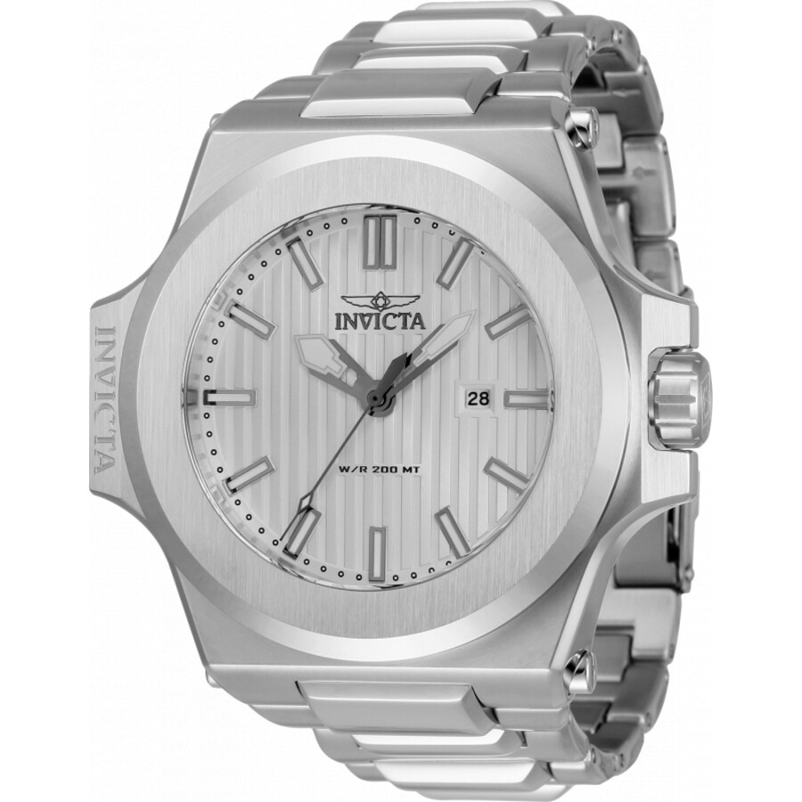 Invicta Akula Quartz Silver Dial Men's Watch 34729