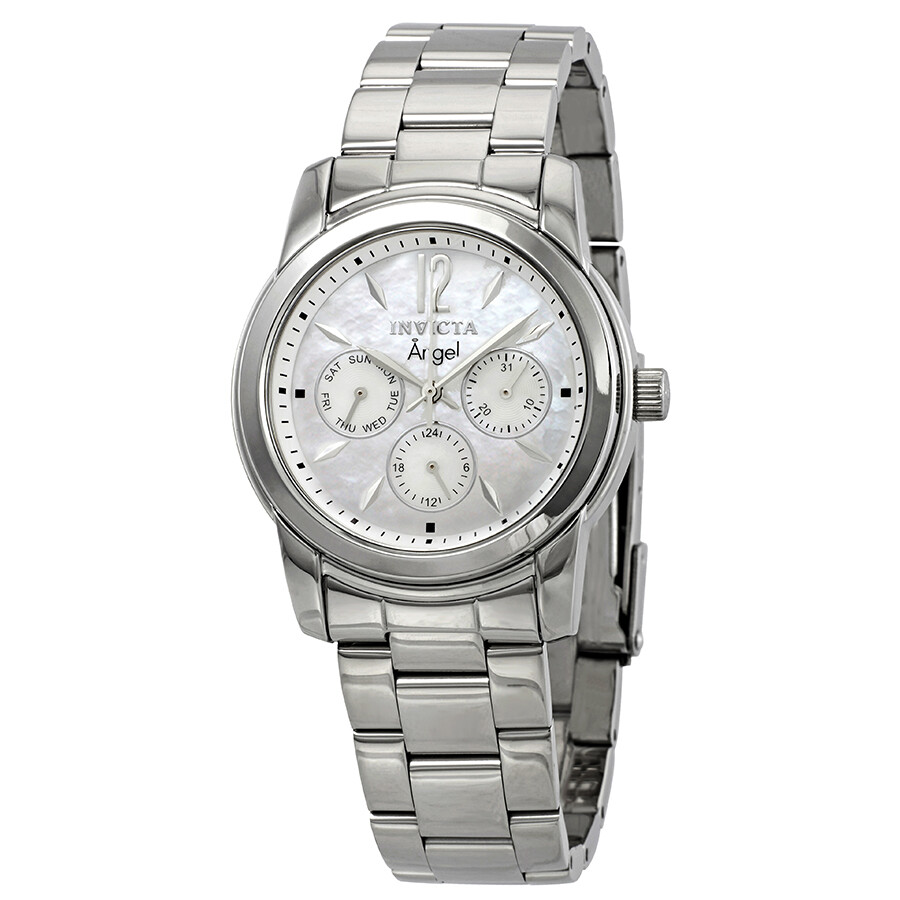 Invicta Angel Multi-Function Mother of Pearl Dial Ladies Watch 0463