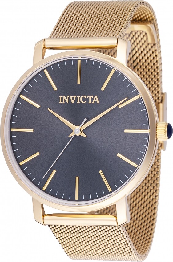Invicta Angel Quartz Charcoal Dial Ladies Watch 48845