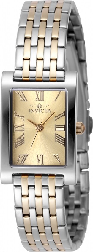 Invicta Angel Quartz Gold Dial Ladies Watch 48144