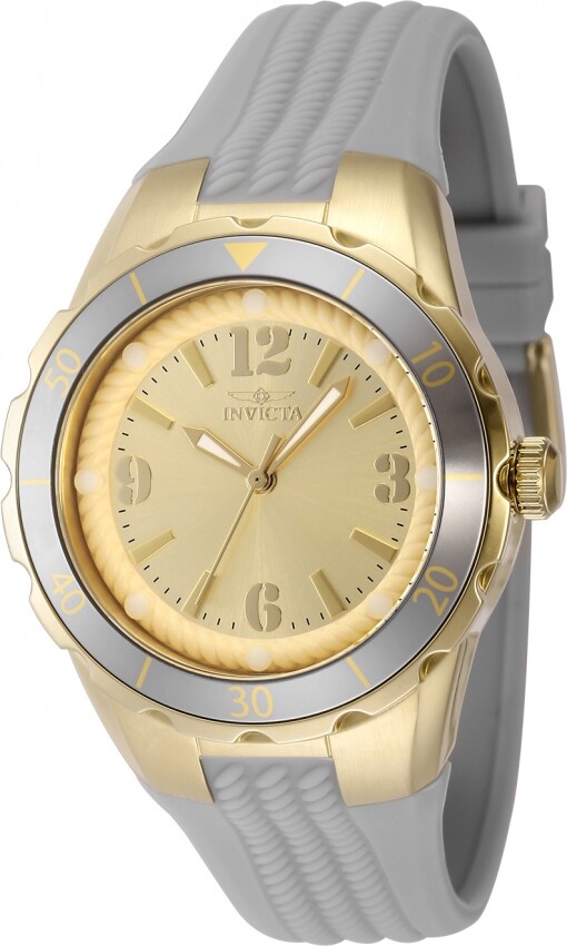 Invicta Angel Quartz Gold Dial Ladies Watch 48850