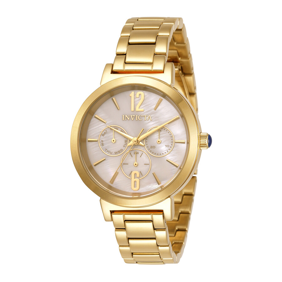 Invicta Angel Quartz Mother of Pearl Dial Ladies Watch 31084 Invicta Angel Quartz Mother of Pearl Dial Ladies Watch 31084