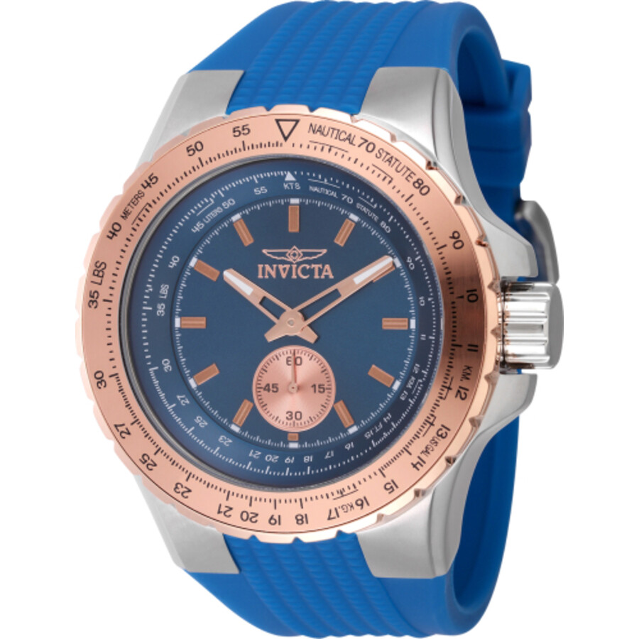 Invicta Aviator Quartz Blue Dial Men's Watch 49309