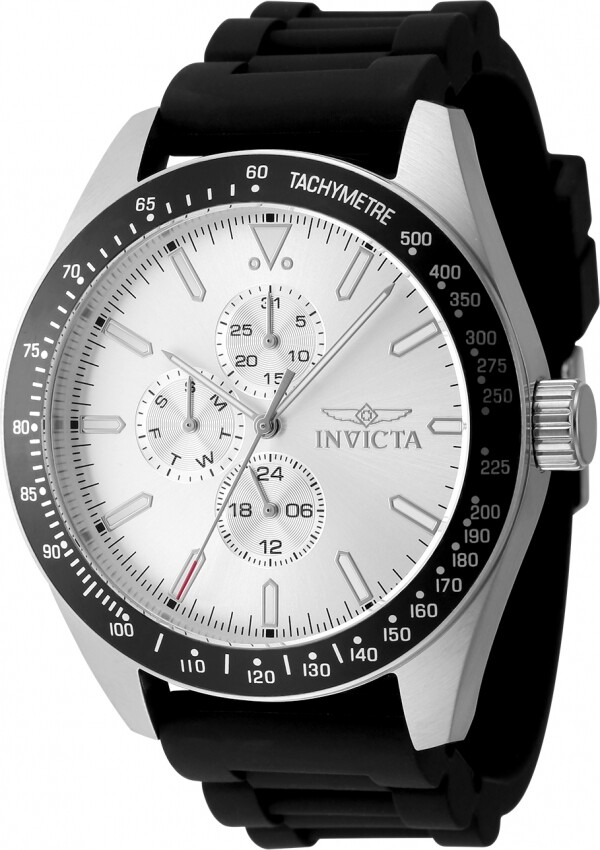 Invicta Aviator Quartz Silver Dial Men's Watch 48855