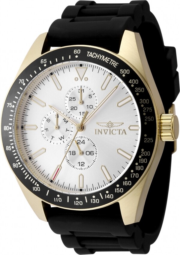 Invicta Aviator Quartz Silver Dial Men's Watch 48857