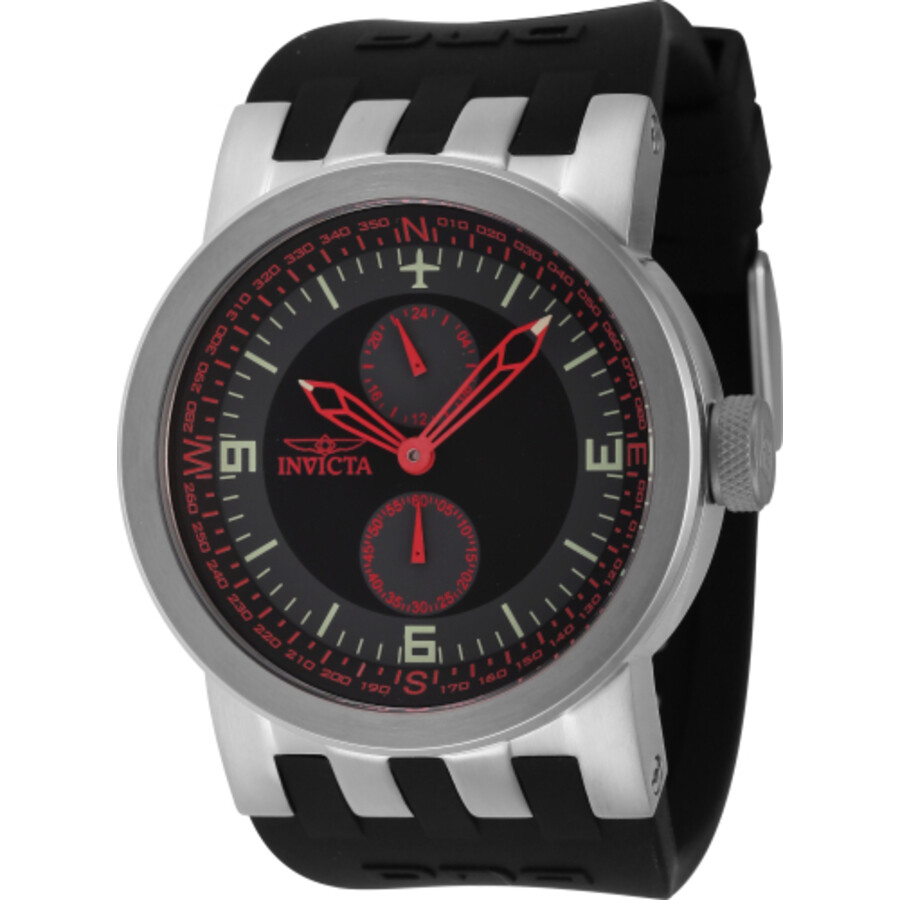 Invicta DNA Quartz Black Dial Men's Watch 44224