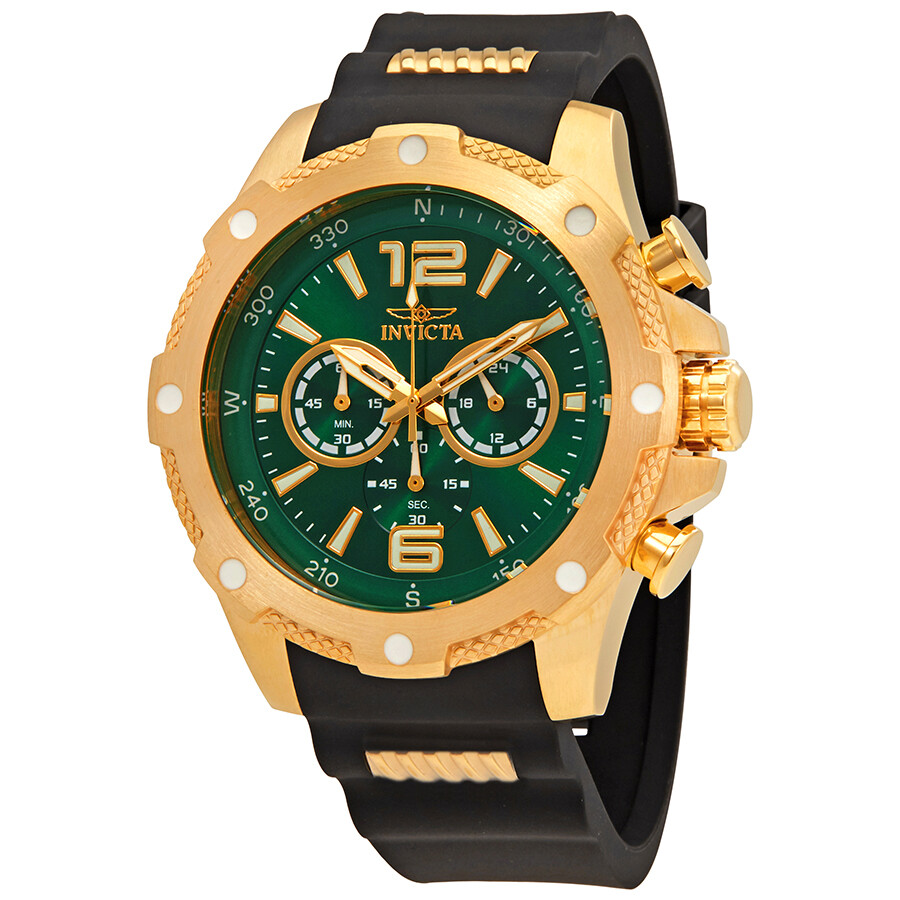Invicta I-Force Multi-Function Green Dial Men's Watch 19661