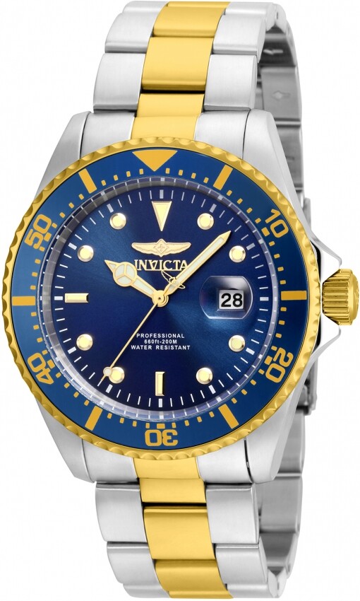 Invicta Pro Diver Blue Dial Two-tone Men's Watch 22058